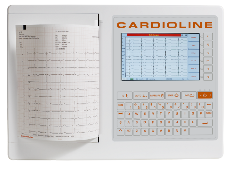 Cardioline ECG200S Electrocardiograma - AB Medica Group